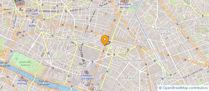 localisation de l'entreprise PREFERENDUM  PARIS