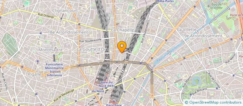 localisation de l'entreprise PREFIGURATION DON FONDATION UNIVERSELLE  PARIS