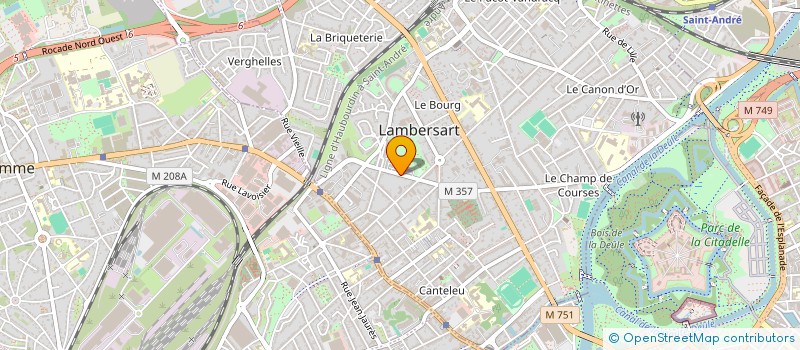 localisation de l'entreprise PREFIGURONS ET ORGANISONS UN LOGEMENT INCLUSIF, PARTAGE ET ACCOMPAGNE à LAMBERSART