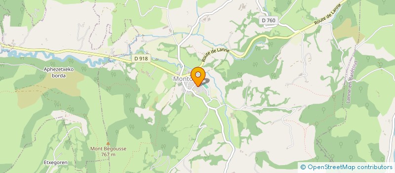 localisation de l'entreprise PREFOSTA  TARDETS-SORHOLUS