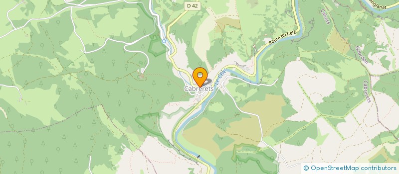 localisation de l'entreprise PREHISTOIRE DU SUD OUEST  CABRERETS