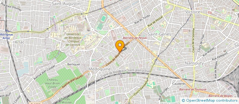 localisation de l'entreprise PREIGNAC MONTALIER  BORDEAUX