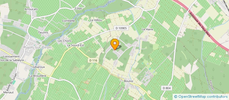 localisation de l'entreprise PREIGNAC'S COUNTRY BOOTS  PREIGNAC