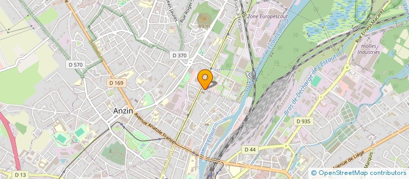 localisation de l'entreprise PREIN FRANK & RICHARD  ANZIN