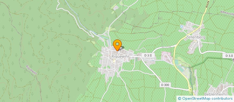 localisation de l'entreprise PREISS ZIMMER à RIQUEWIHR