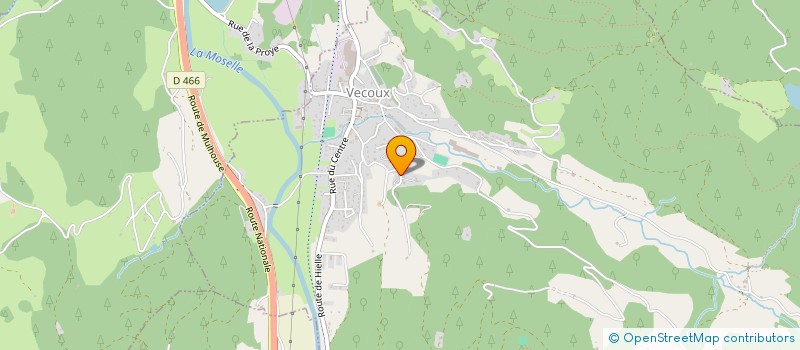 localisation de l'entreprise PREJEST  VECOUX