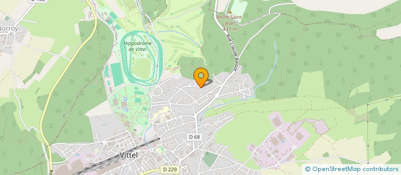 localisation de l'entreprise PRELE  VITTEL
