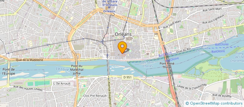 localisation de l'entreprise PRELE à ORLEANS