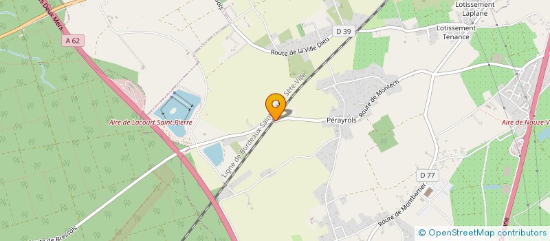 localisation de l'entreprise PRELEAD  TOURNEFEUILLE