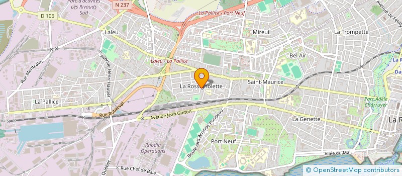 localisation de l'entreprise PRELIGHT  LA ROCHELLE