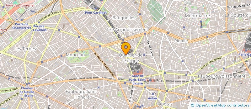 localisation de l'entreprise PRELIMINAIRES  PARIS