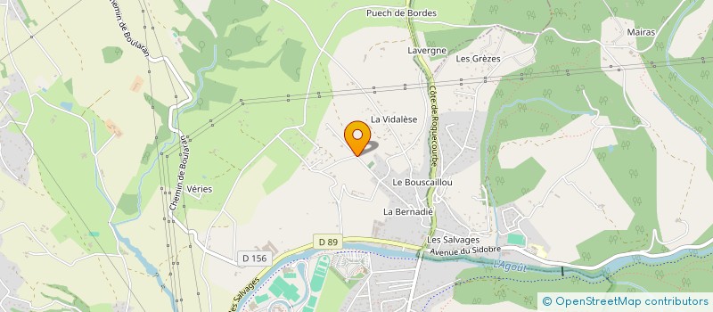 localisation de l'entreprise PRELON  CASTRES