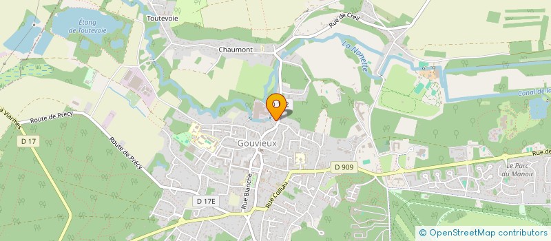 localisation de l'entreprise PRELUD  GOUVIEUX