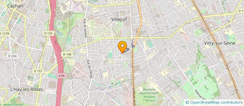 localisation de l'entreprise PRELUDE à VILLEJUIF