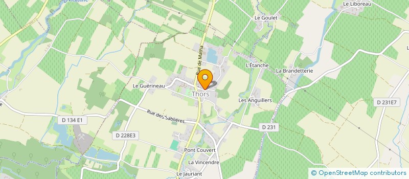 localisation de l'entreprise PRELUDE  SONNAC