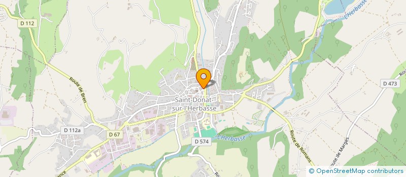 localisation de l'entreprise PRELUDE  SAINT-DONAT-SUR-L'HERBASSE