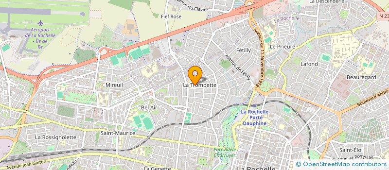 localisation de l'entreprise PRELUDE  LA ROCHELLE