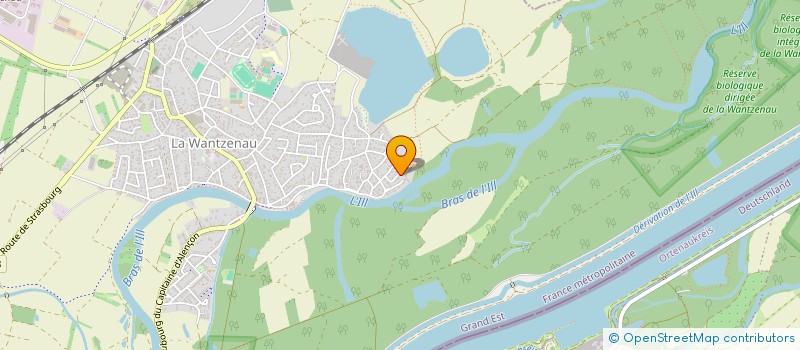 localisation de l'entreprise PRELUDE  LA WANTZENAU