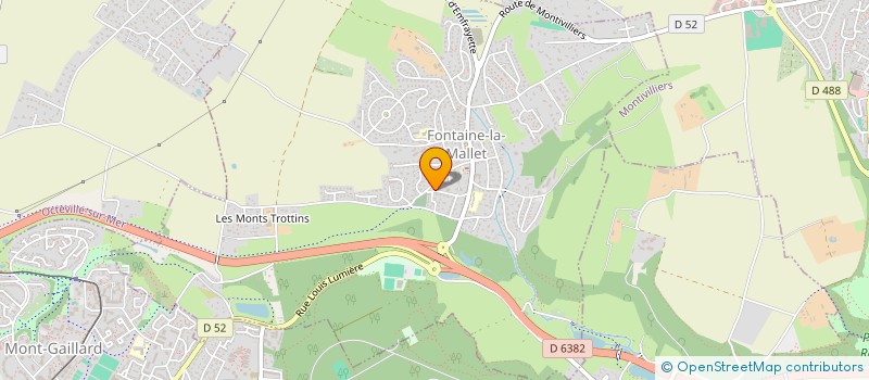 localisation de l'entreprise PRELUDE FINANCES  FONTAINE-LA-MALLET