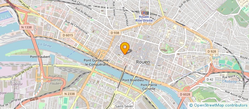 localisation de l'entreprise PRELUDE HM à ROUEN