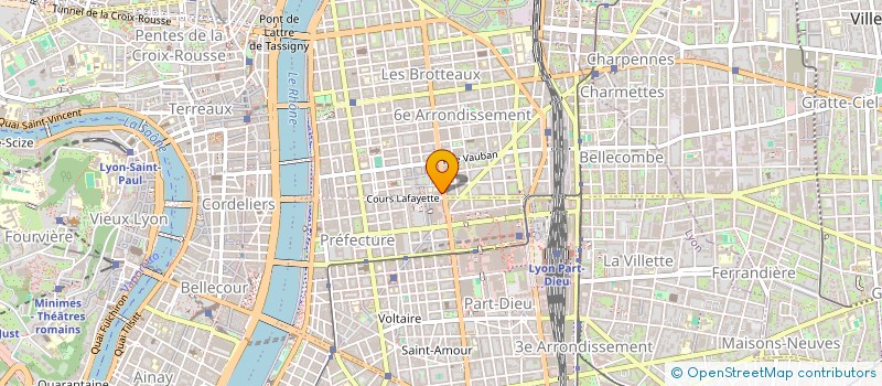 localisation de l'entreprise PREM'S à LYON