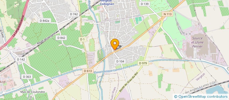 localisation de l'entreprise PREM'S  CODOGNAN