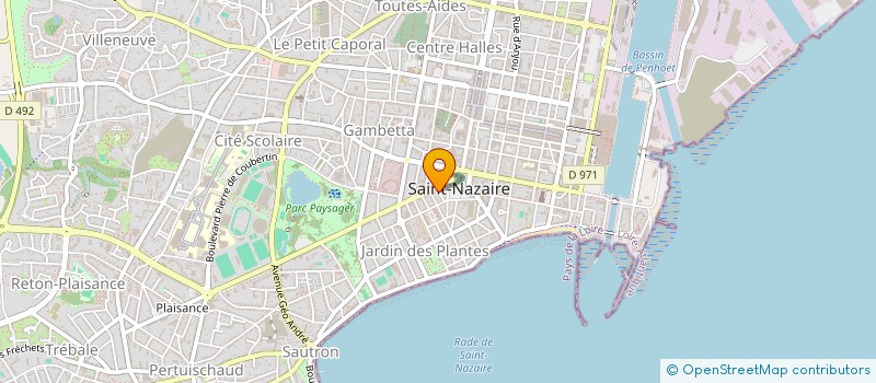 localisation de l'entreprise PREM-UNIR  SAINT-NAZAIRE