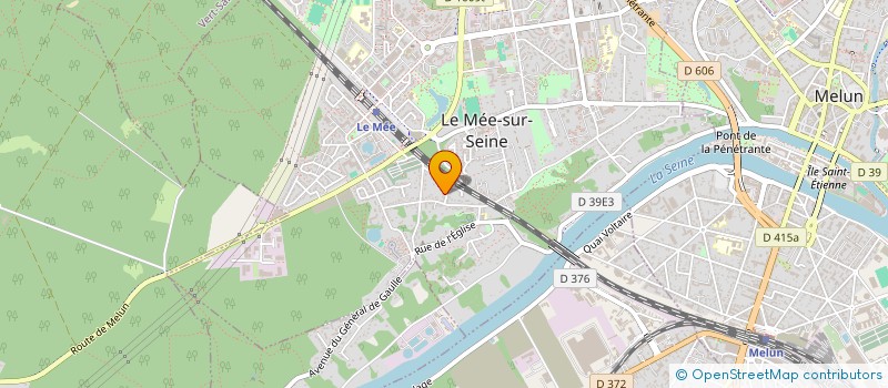 localisation de l'entreprise PREMA 77  LE MEE-SUR-SEINE