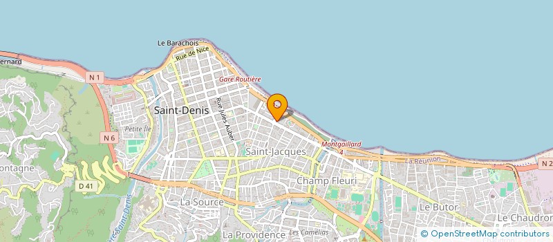 localisation de l'entreprise PREMA DISTRIBUTION  SAINT-DENIS