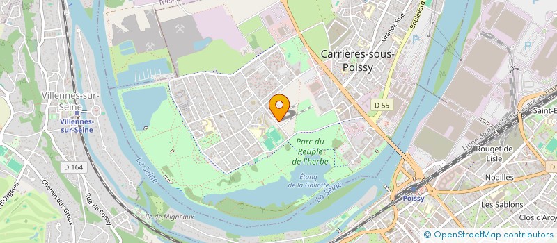 localisation de l'entreprise PREMALAYAM  CARRIERES-SOUS-POISSY