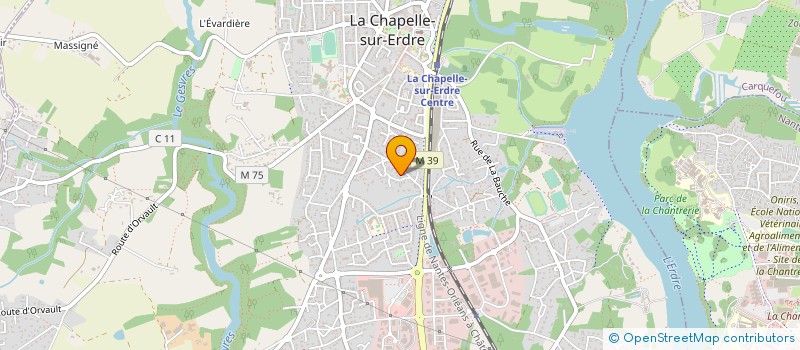 localisation de l'entreprise PREMANIS à LA CHAPELLE-SUR-ERDRE