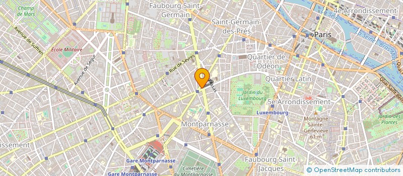 localisation de l'entreprise PREMARE ASSOCIES  PARIS