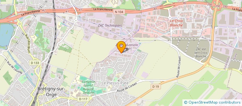 localisation de l'entreprise PREMAT INVESTISSEMENTS à LE PLESSIS-PATE