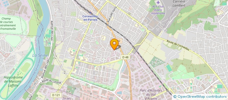 localisation de l'entreprise PREMAUTO DESIGN  CORMEILLES-EN-PARISIS