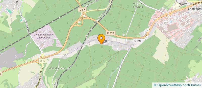 localisation de l'entreprise PREMECA AUTOMATION SOC  MONTFERRAND-LE-CHATEAU