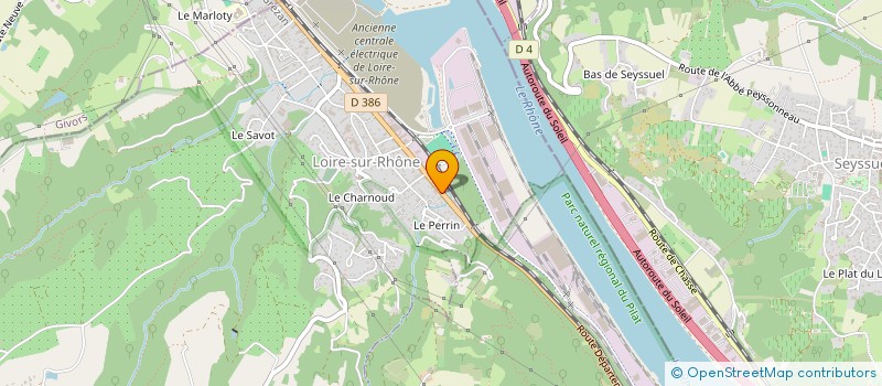 localisation de l'entreprise PREMEFER à LOIRE-SUR-RHONE
