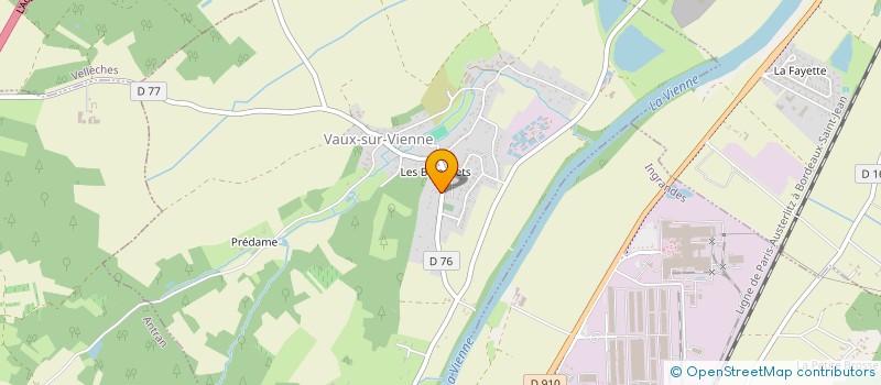 localisation de l'entreprise PREMENT AGENCEMENT SARL  VAUX-SUR-VIENNE