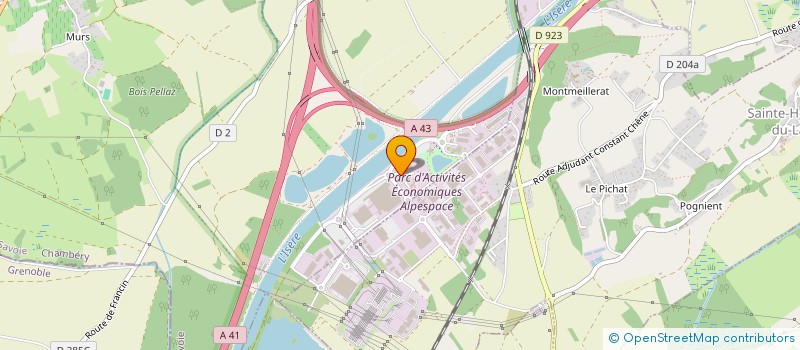 localisation de l'entreprise PREMESYS à PORTE-DE-SAVOIE