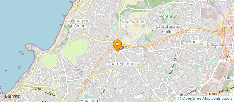 localisation de l'entreprise PREMIADOM à ANGLET