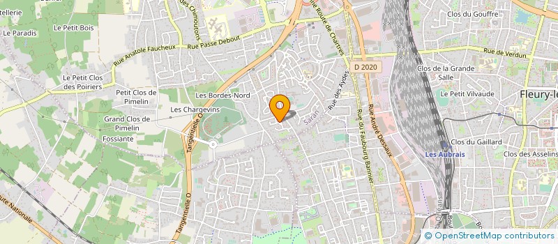 localisation de l'entreprise PREMIALIS à SARAN
