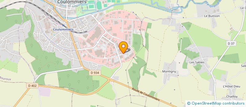 localisation de l'entreprise PREMICES  COULOMMIERS
