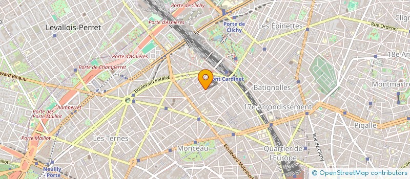 localisation de l'entreprise PREMIER à PARIS