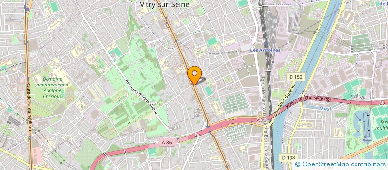 localisation de l'entreprise PREMIER ART à VITRY-SUR-SEINE