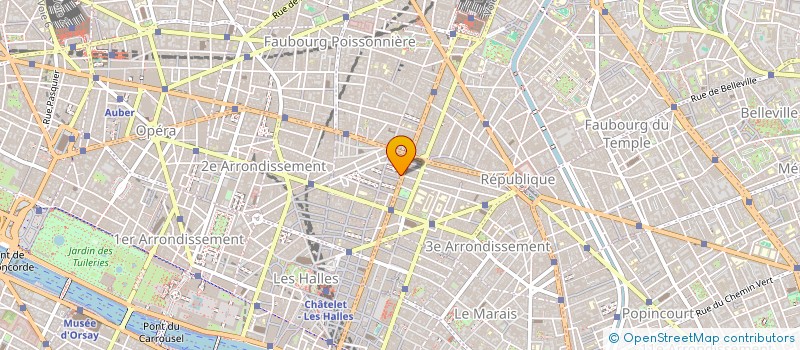 localisation de l'entreprise PREMIER BAT à PARIS