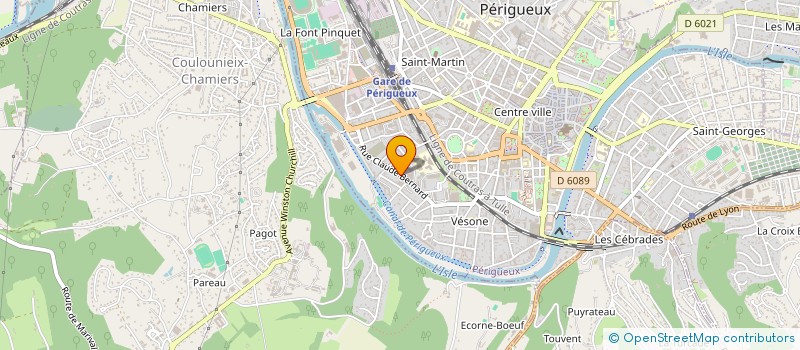 localisation de l'entreprise PREMIER DEGRE  PERIGUEUX