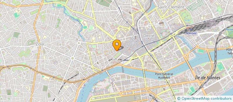 localisation de l'entreprise PREMIER ETAGE II à NANTES