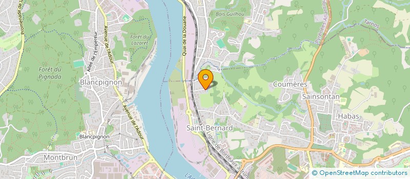 localisation de l'entreprise PREMIER ETAGE SLPB à BAYONNE