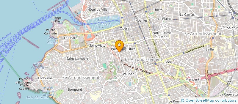 localisation de l'entreprise PREMIER ETOILE  MARSEILLE