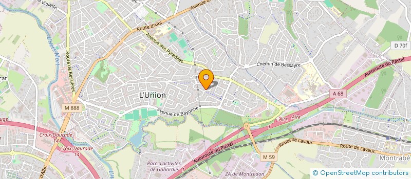 localisation de l'entreprise PREMIER EXEMPLAIRE à L'UNION