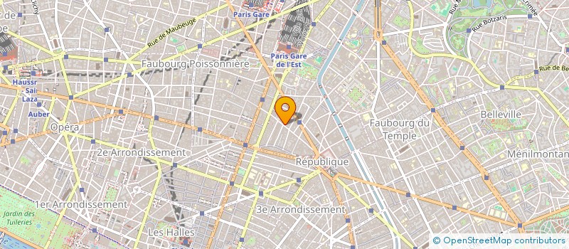 localisation de l'entreprise PREMIER JANVIER  PARIS